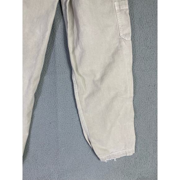 Women's Beige High Waisted Cargo Pants Size 1 Garage - Picture 11 of 11